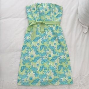 Blue/ green size 4 Lilly dress